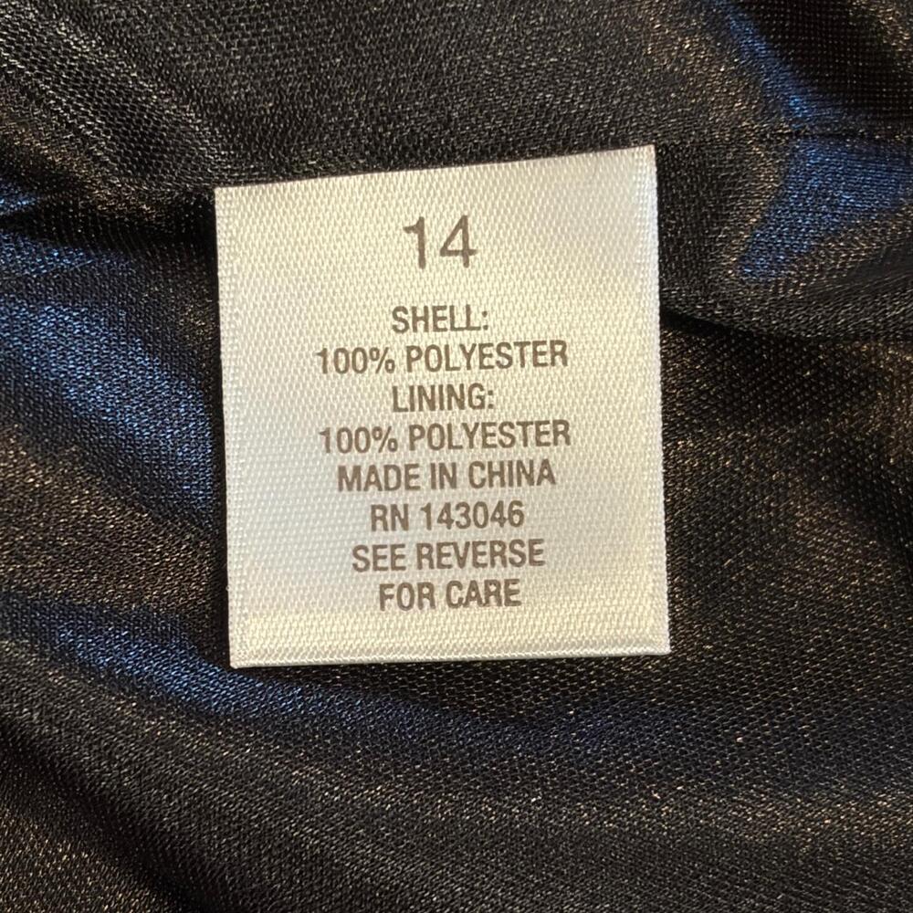 Tozali - Women's Juniors Black Skirt - Size 14 - Picture 7 of 7
